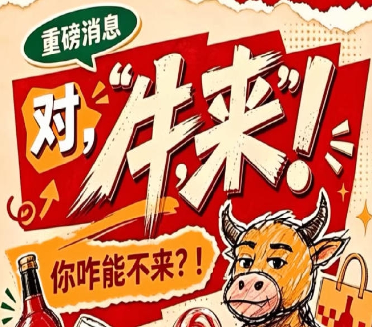 第115届南京秋季糖酒会(2026),牛,来!你能不来吗?